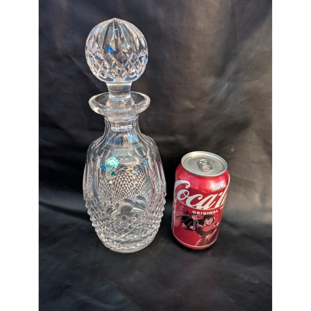 Waterford Crystal Colleen Short Stem Stopper Spirit Decanter 10 5/8 In Tall
